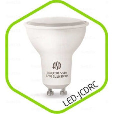 Лампа Led ASD GU10 5.5W 4000K 55*50 матов.