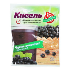 Кисель Вишневый сад 30г черная смородина с кусочками //40