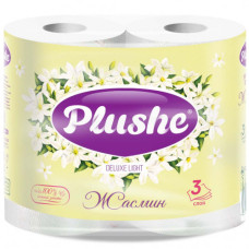 Бумага туал. Plushe Deluxe Light Жасмин 4шт 3сл.